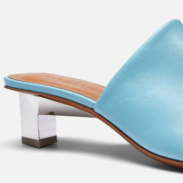 Women LYNA Sky Blue Clergerie Mules