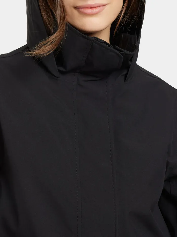 Women Mabel Jacket Black Didriksons Spring Jackets