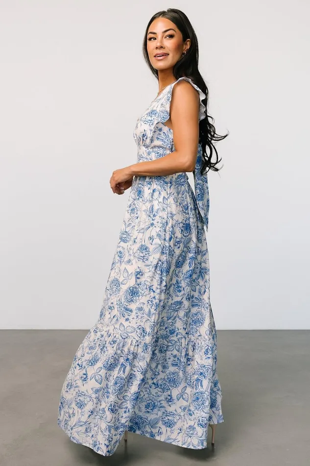 Women Maxi Dresses Baltic Born Hampton Maxi Dress Blue Print Women Maxi Dresses Baltic Born Hampton Maxi Dress Blue Print