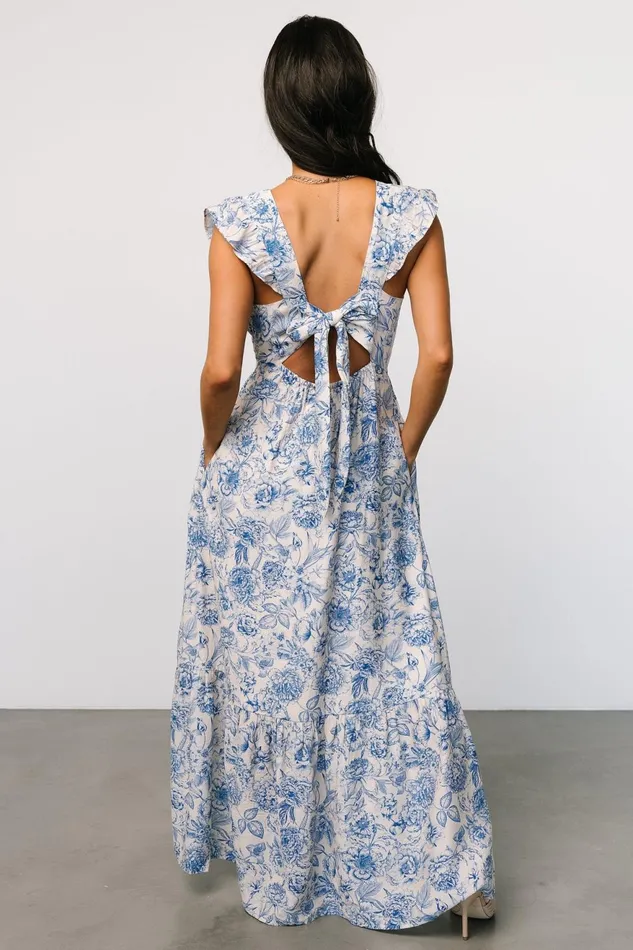 Women Maxi Dresses Baltic Born Hampton Maxi Dress Blue Print Women Maxi Dresses Baltic Born Hampton Maxi Dress Blue Print