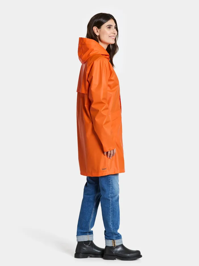 WomenMen Avon Unisex Parka Galon Flame Didriksons Lightweight Jackets
