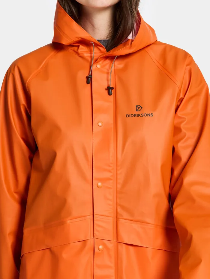 WomenMen Avon Unisex Parka Galon Flame Didriksons Lightweight Jackets