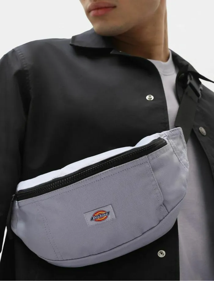 WomenMen Bags and Backpacks Dickies Blanchard Cross Body Bag Lilac Gray