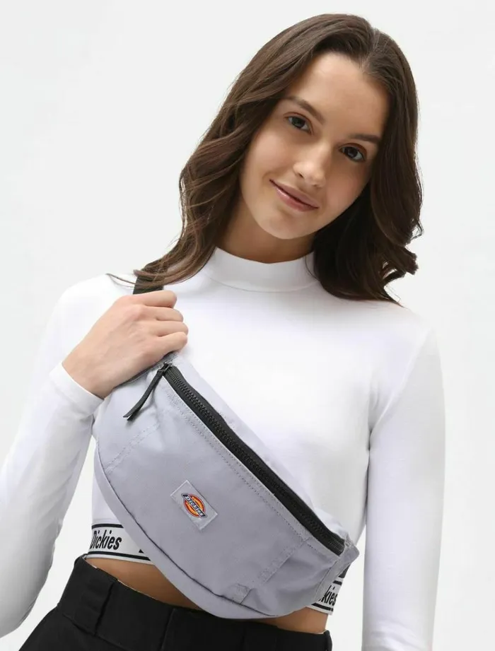 WomenMen Bags and Backpacks Dickies Blanchard Cross Body Bag Lilac Gray