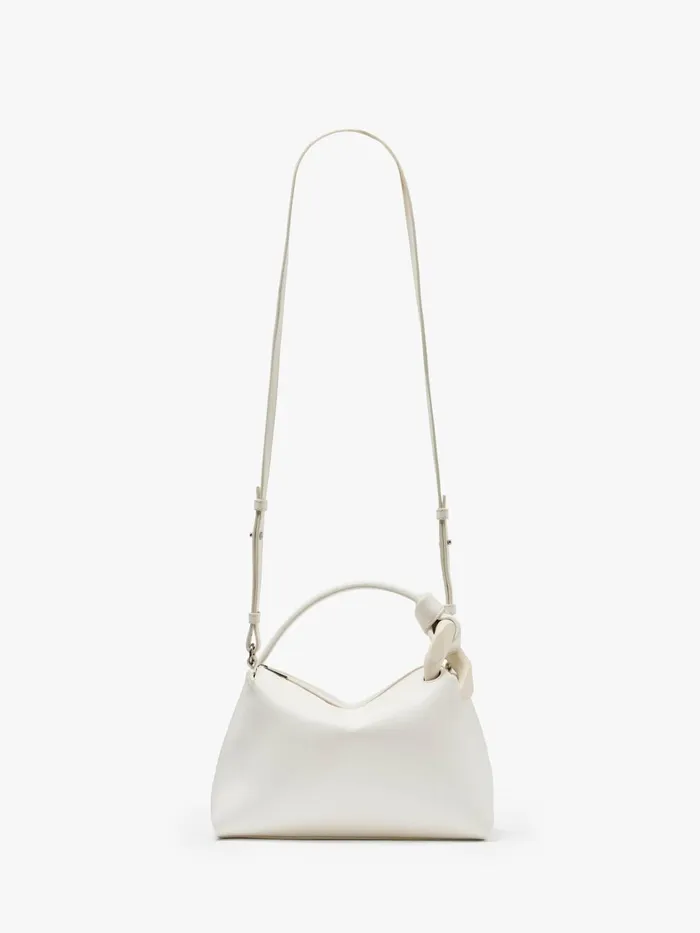 WomenMen Corner Bag JW Anderson SMALL JWA CORNER BAG 8211 LEATHER CROSSBODY BAG Off White WomenMen Corner Bag JW Anderson SMALL JWA CORNER BAG 8211 LEATHER CROSSBODY BAG Off White