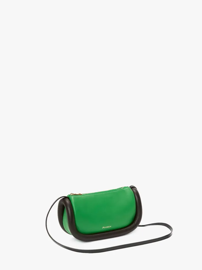 WomenMen Crossbody Bags JW Anderson BUMPER12 LEATHER CROSSBODY BAG Greenmochablack