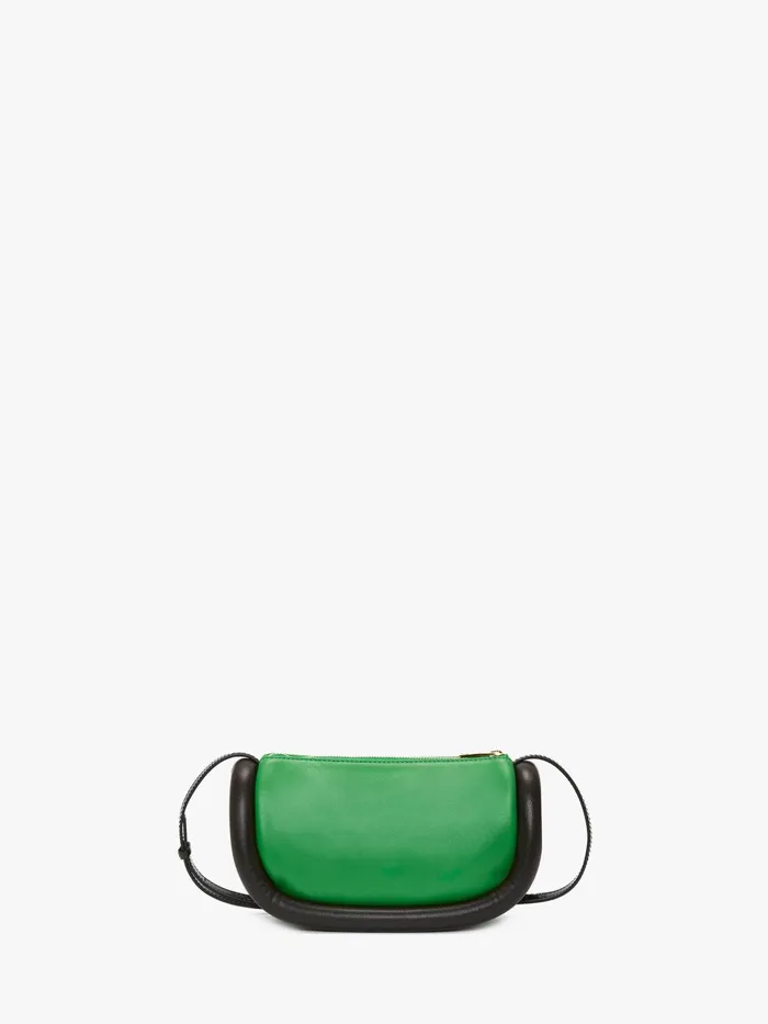 WomenMen Crossbody Bags JW Anderson BUMPER12 LEATHER CROSSBODY BAG Greenmochablack