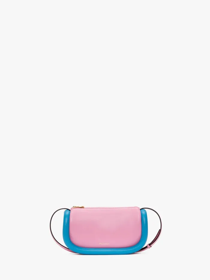 WomenMen Crossbody Bags JW Anderson BUMPER12 LEATHER CROSSBODY BAG Pinkcyan Blue WomenMen Crossbody Bags JW Anderson BUMPER12 LEATHER CROSSBODY BAG Pinkcyan Blue