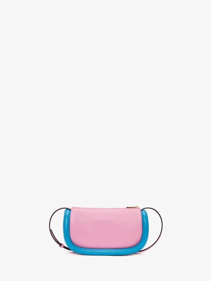 WomenMen Crossbody Bags JW Anderson BUMPER12 LEATHER CROSSBODY BAG Pinkcyan Blue WomenMen Crossbody Bags JW Anderson BUMPER12 LEATHER CROSSBODY BAG Pinkcyan Blue