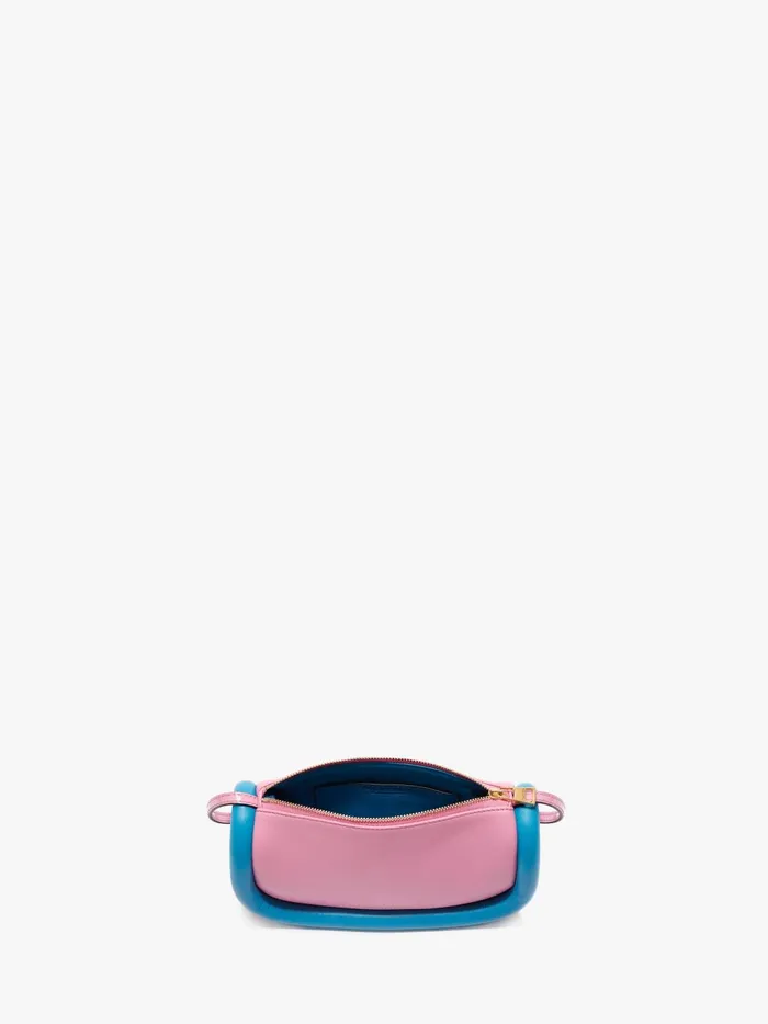 WomenMen Crossbody Bags JW Anderson BUMPER12 LEATHER CROSSBODY BAG Pinkcyan Blue WomenMen Crossbody Bags JW Anderson BUMPER12 LEATHER CROSSBODY BAG Pinkcyan Blue