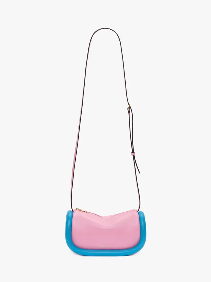 WomenMen Crossbody Bags JW Anderson BUMPER12 LEATHER CROSSBODY BAG Pinkcyan Blue WomenMen Crossbody Bags JW Anderson BUMPER12 LEATHER CROSSBODY BAG Pinkcyan Blue
