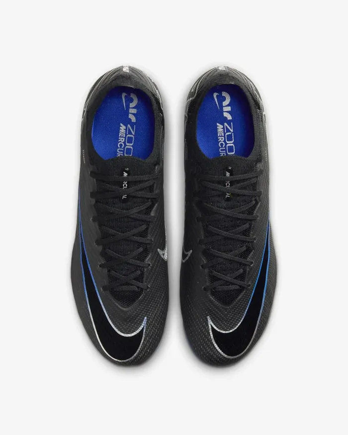WomenMen Nike All Shoes Mercurial Vapor 15 Elite Blackhyper Royalchrome