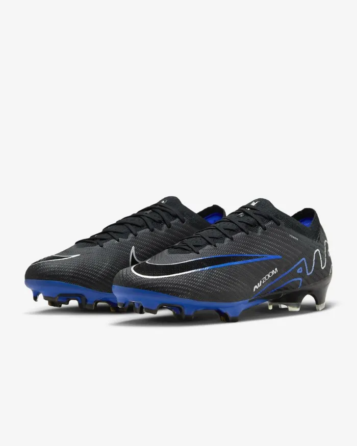 WomenMen Nike All Shoes Mercurial Vapor 15 Elite Blackhyper Royalchrome