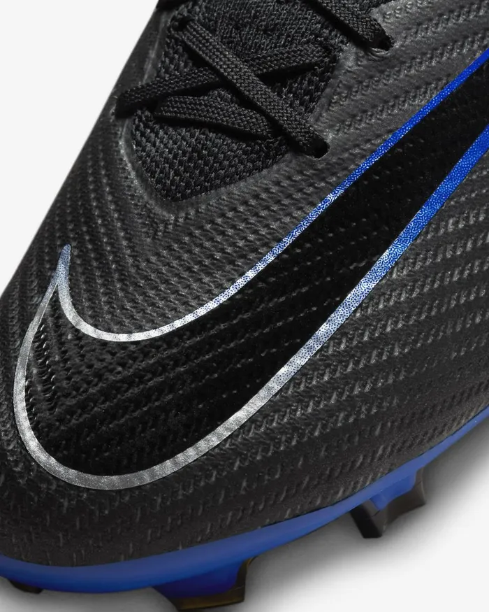 WomenMen Nike All Shoes Mercurial Vapor 15 Elite Blackhyper Royalchrome