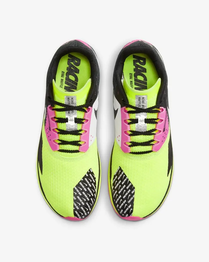 WomenMen Nike All Shoes Rival Waffle 6 Voltblackhyper Pinkwhite