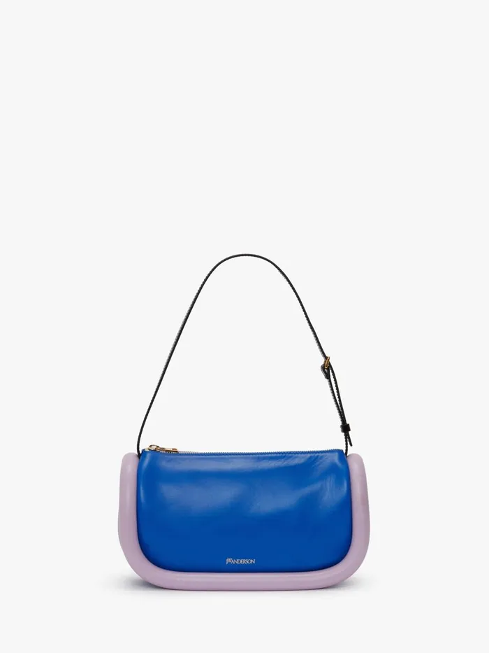WomenMen Shoulder Bags JW Anderson BUMPER15 LEATHER SHOULDER BAG Bluelavender