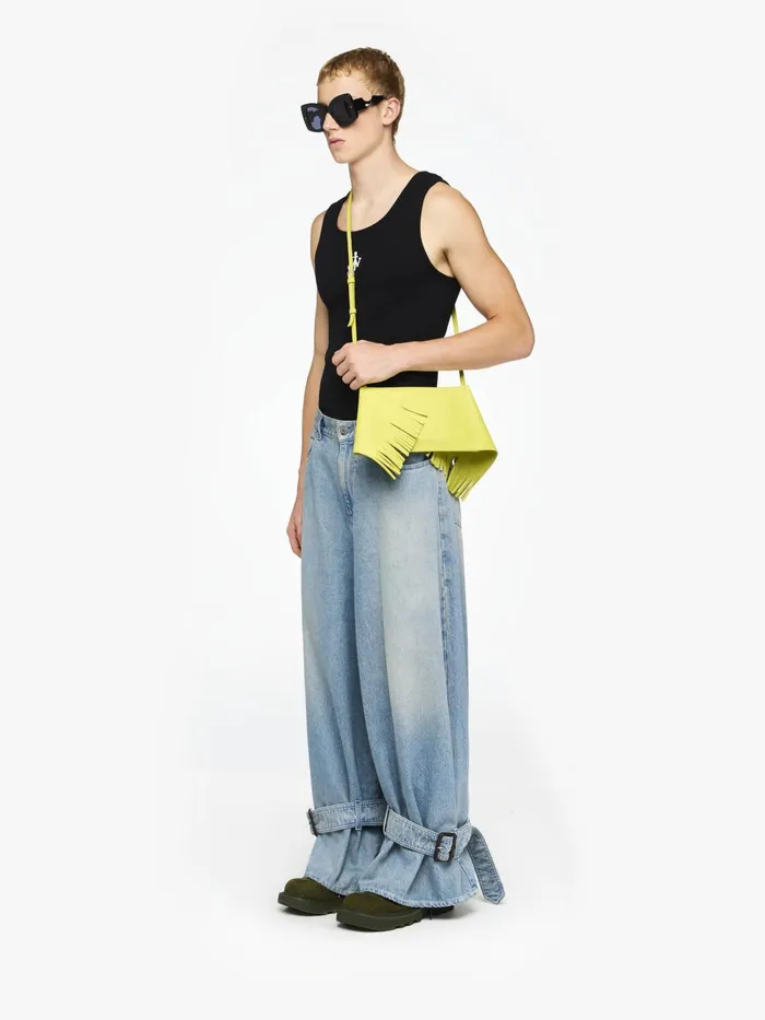 WomenMen Shoulder Bags JW Anderson MINI SCARF BAG 8211 SUEDE SHOULDER BAG Lime WomenMen Shoulder Bags JW Anderson MINI SCARF BAG 8211 SUEDE SHOULDER BAG Lime