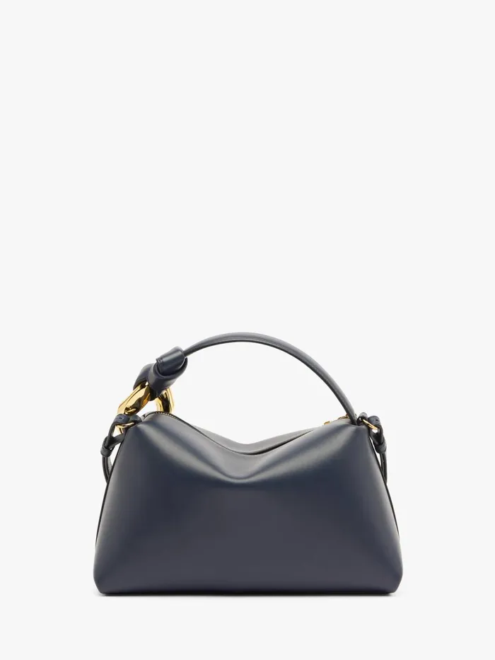 WomenMen Top Handle Bags JW Anderson JWA CORNER BAG 8211 LEATHER TOP HANDLE BAG Navy WomenMen Top Handle Bags JW Anderson JWA CORNER BAG 8211 LEATHER TOP HANDLE BAG Navy