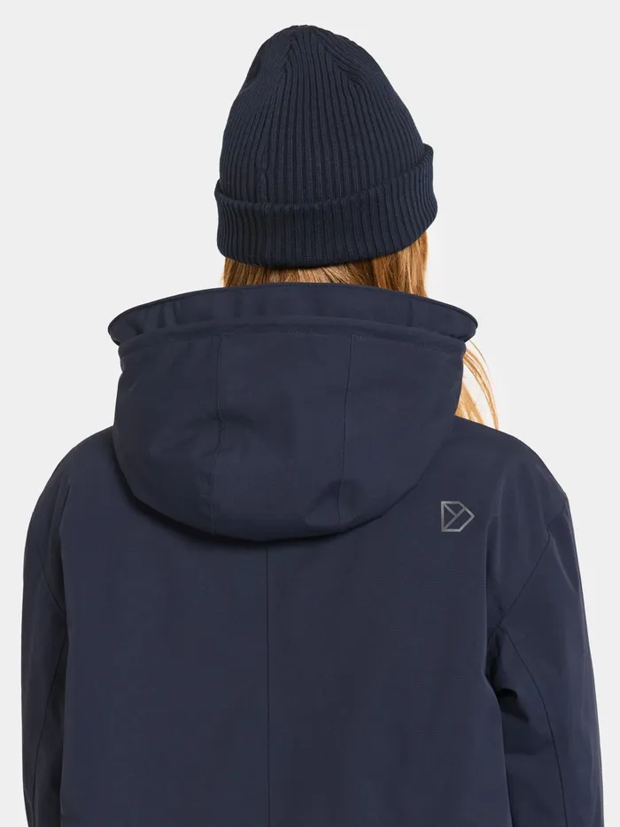 WomenMenYouth Delmar Beanie Dark Night Blue Didriksons Hats and Caps