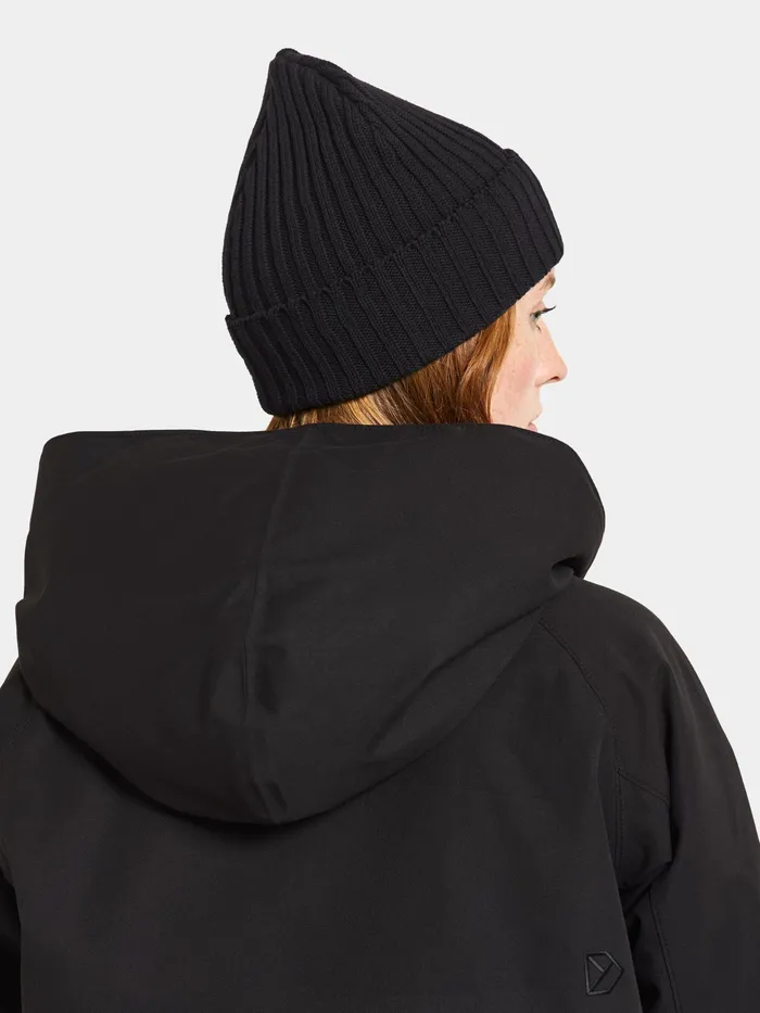 WomenMenYouth Laken Beanie Black Didriksons Hats and Caps