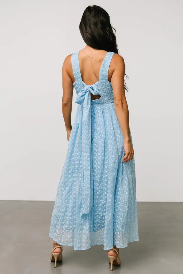 Women Midi Dresses Baltic Born Thalia Embroidered Tank Midi Dress Blue Women Midi Dresses Baltic Born Thalia Embroidered Tank Midi Dress Blue