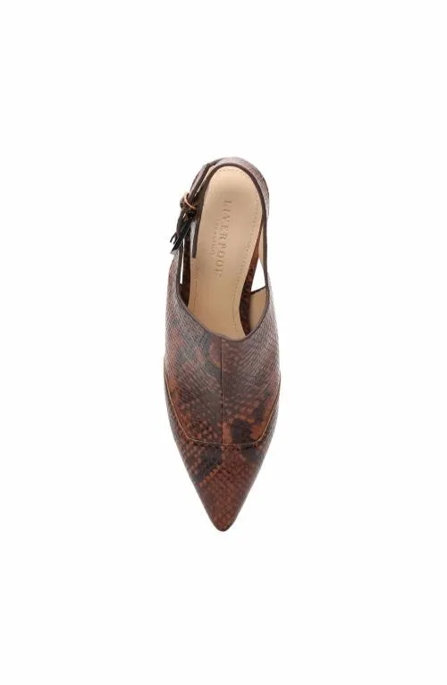 Women Mules Liverpool Los Angeles Barstow Sling Back Mule Deep Honey