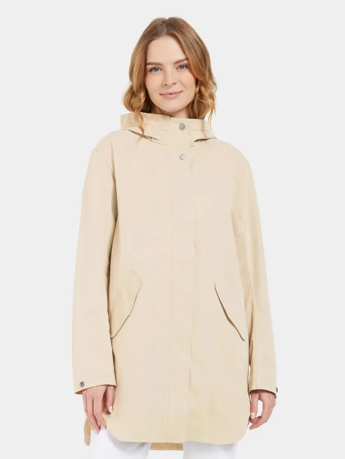 Women Naomi Parka Clay Beige Didriksons Spring Jackets
