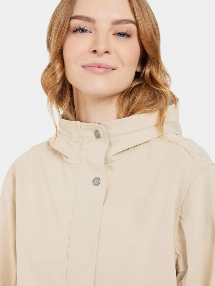 Women Naomi Parka Clay Beige Didriksons Spring Jackets