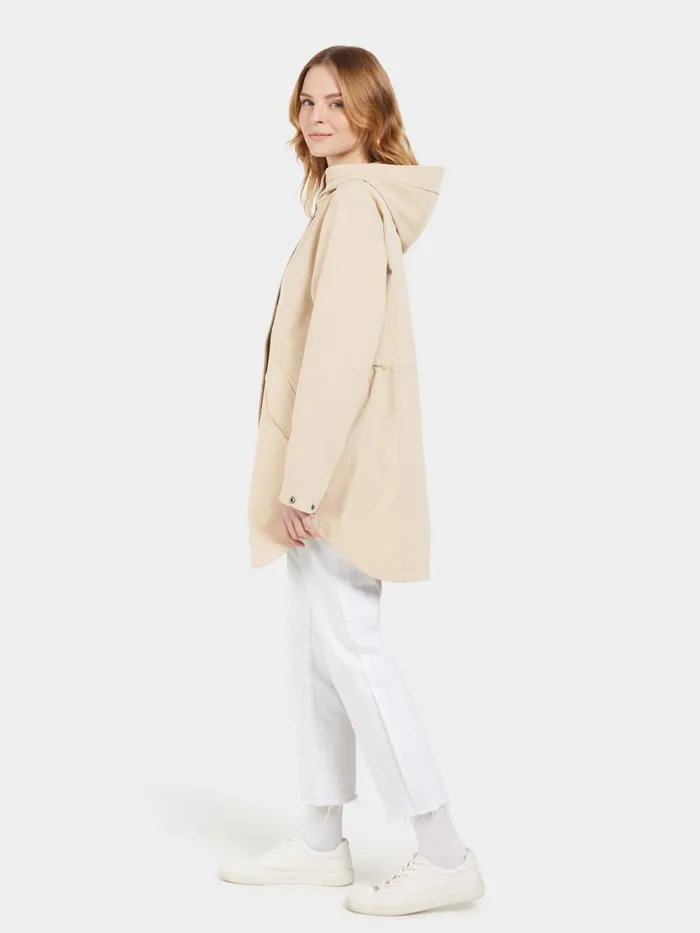 Women Naomi Parka Clay Beige Didriksons Spring Jackets