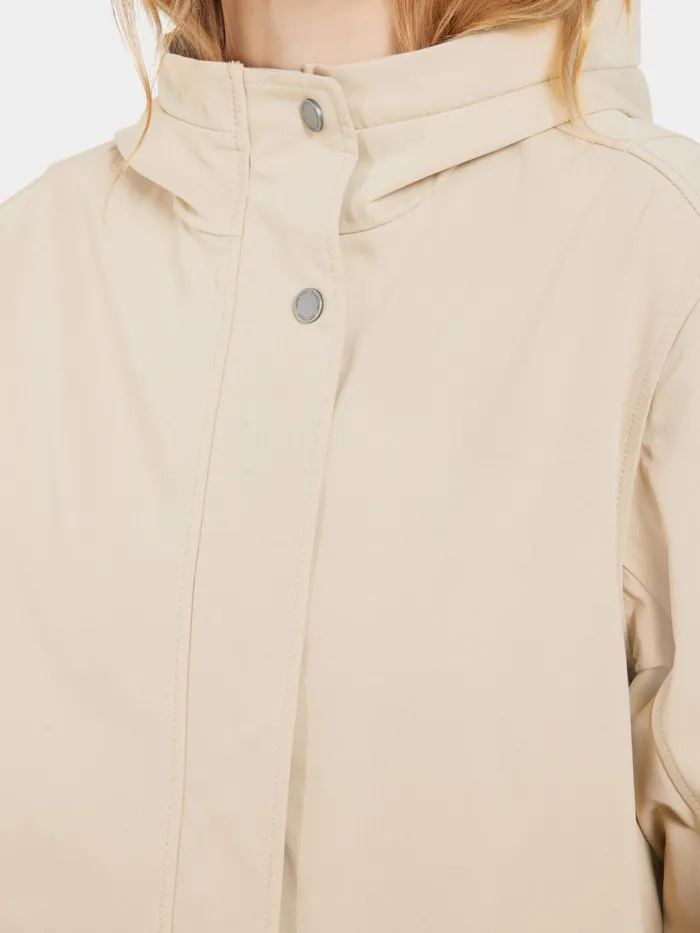 Women Naomi Parka Clay Beige Didriksons Spring Jackets