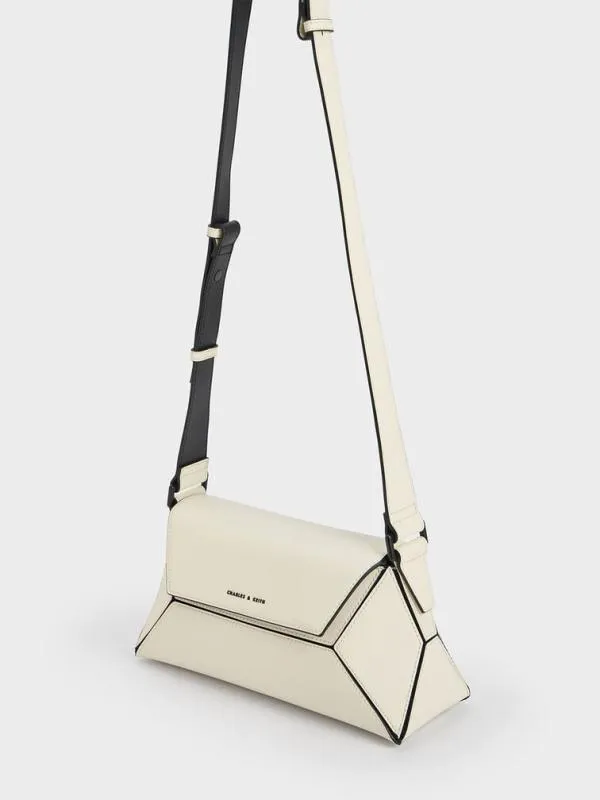 Women Nasrin Geometric Shoulder Bag 8211 Multi CHARLES and KEITH Shoulder Bags