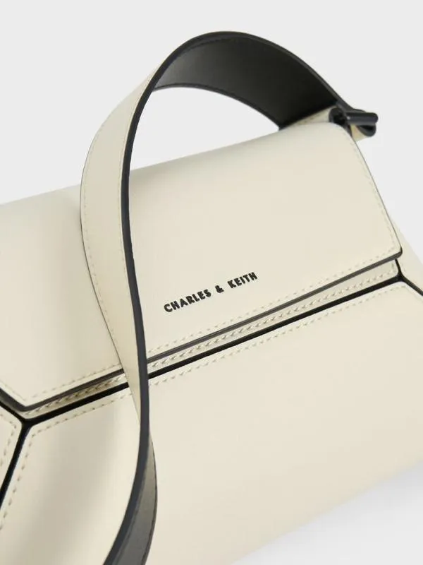 Women Nasrin Geometric Shoulder Bag 8211 Multi CHARLES and KEITH Shoulder Bags