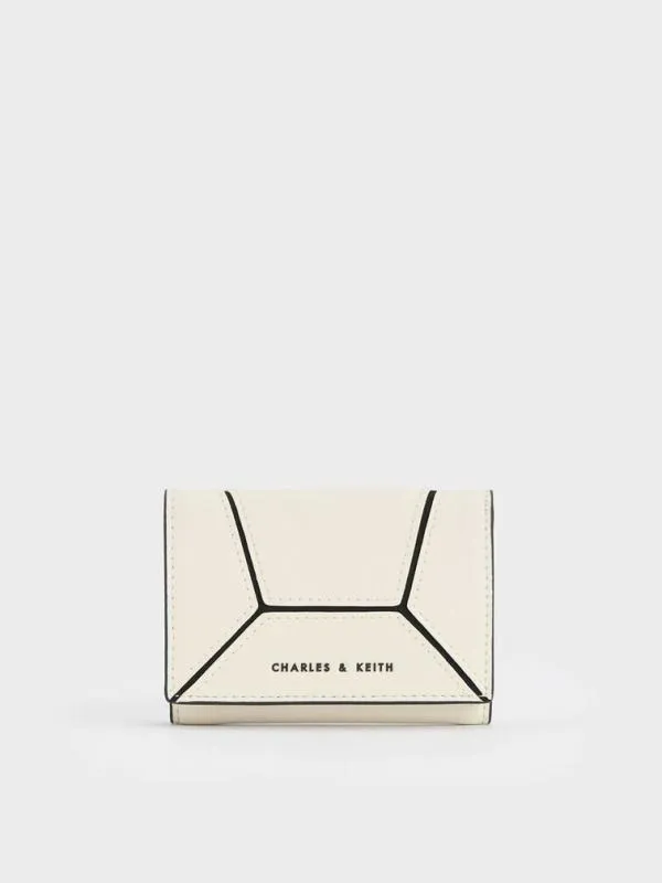 Women Nasrin Geometric Wallet 8211 Multi CHARLES and KEITH Small Wallets