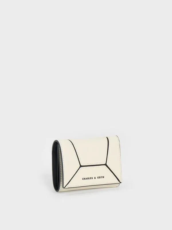 Women Nasrin Geometric Wallet 8211 Multi CHARLES and KEITH Small Wallets