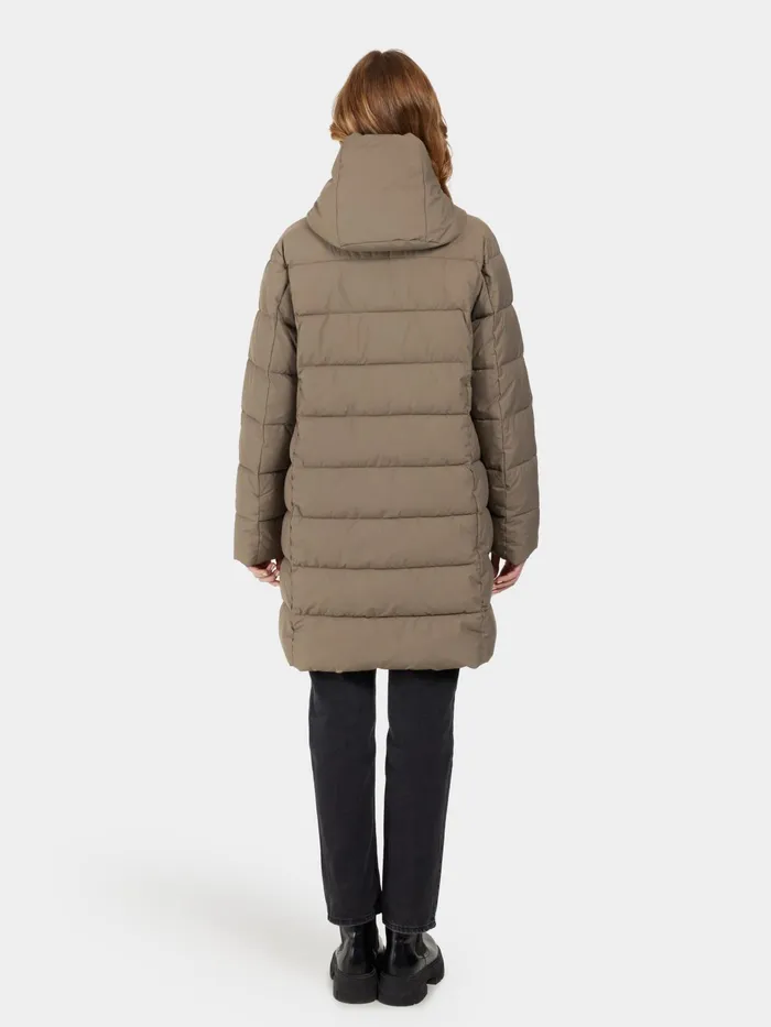Women Nella Parka Walnut Didriksons Autumn Jackets