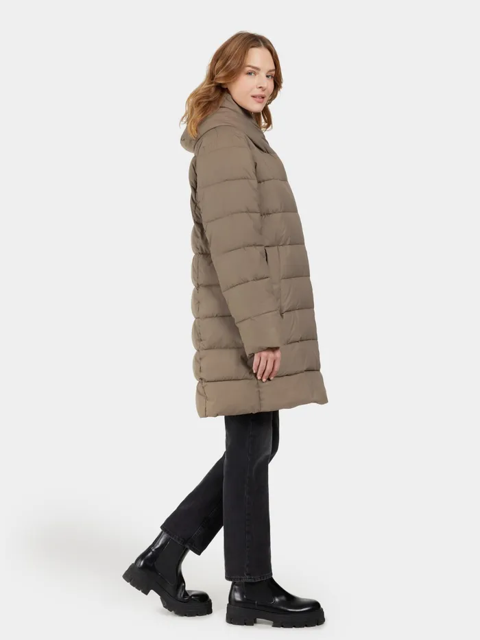 Women Nella Parka Walnut Didriksons Autumn Jackets