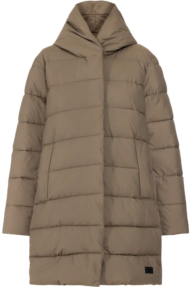 Women Nella Parka Walnut Didriksons Autumn Jackets