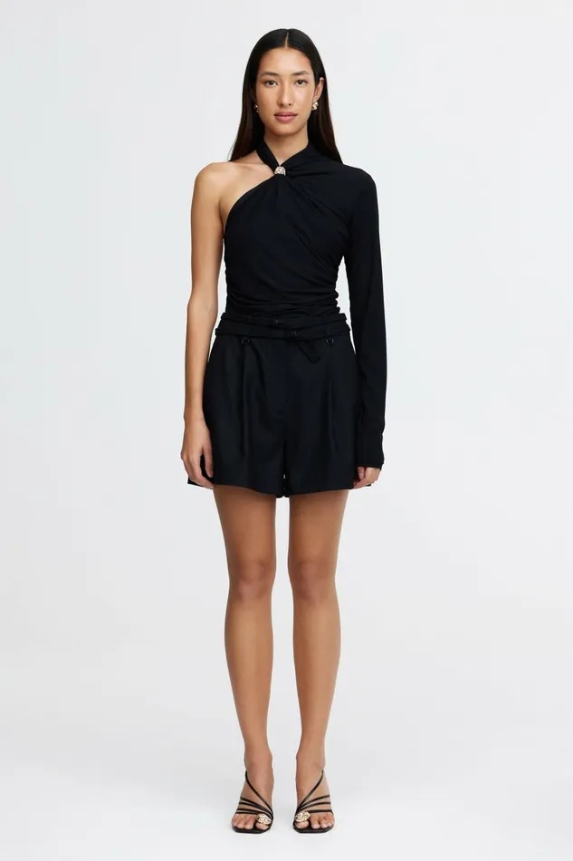Women NEWBEWICK SHORT Black Acler Pants