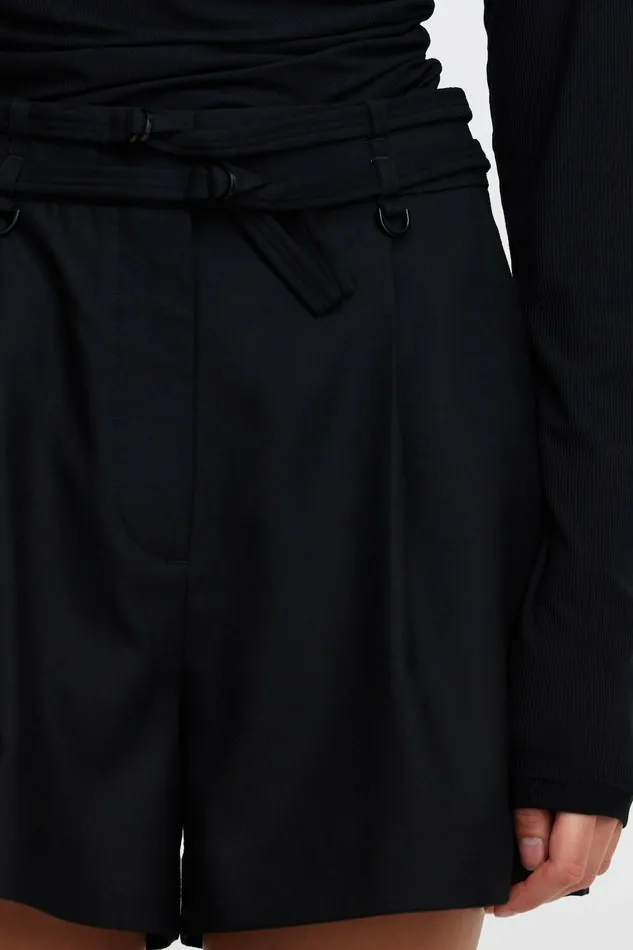Women NEWBEWICK SHORT Black Acler Pants