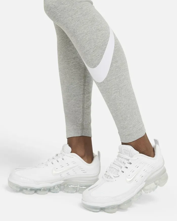 Women Nike All Clothing Sportswear Essential Dark Grey Heatherwhite