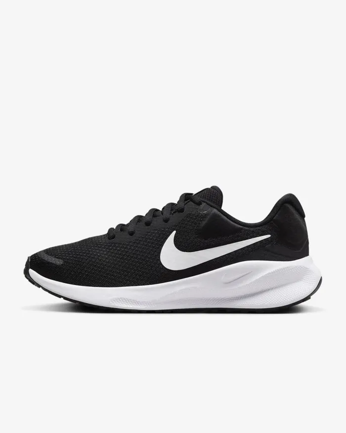 Women Nike All Shoes Revolution 7 Blackwhite