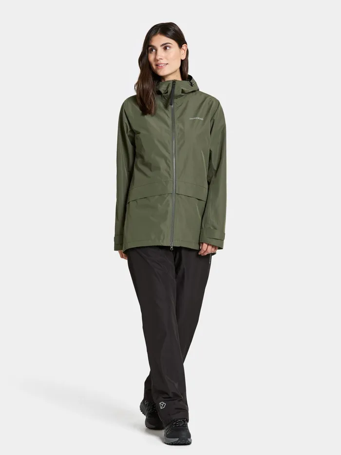 Women Nordic Jacket Deep Green Didriksons Spring Jackets