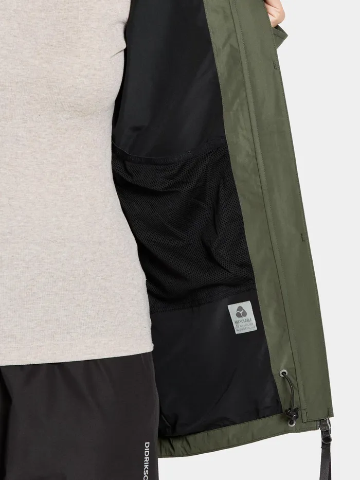 Women Nordic Jacket Deep Green Didriksons Spring Jackets