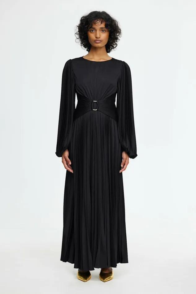 Women NORSEMAN MIDI DRESS Black Acler Midi Dresses