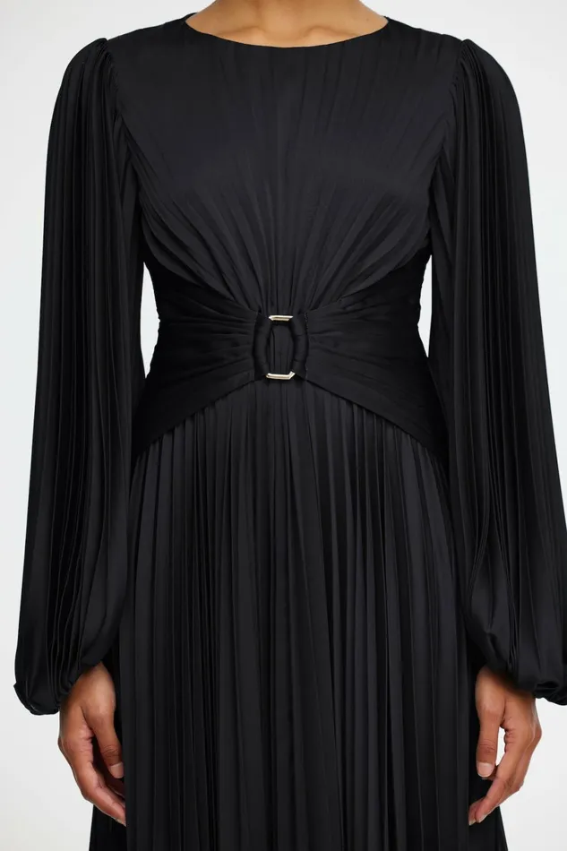 Women NORSEMAN MIDI DRESS Black Acler Midi Dresses