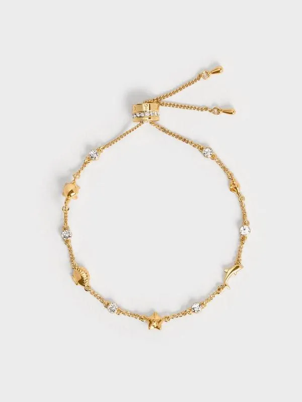 Women Oceana Crystal Bracelet 8211 Gold CHARLES and KEITH Bracelets