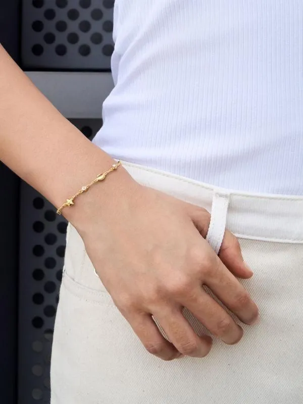Women Oceana Crystal Bracelet 8211 Gold CHARLES and KEITH Bracelets Women Oceana Crystal Bracelet 8211 Gold CHARLES and KEITH Bracelets