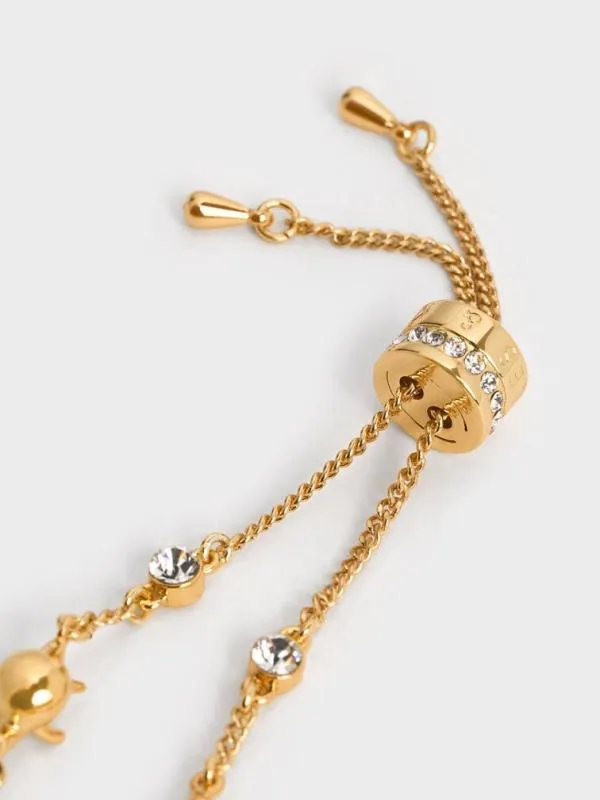 Women Oceana Crystal Bracelet 8211 Gold CHARLES and KEITH Bracelets Women Oceana Crystal Bracelet 8211 Gold CHARLES and KEITH Bracelets