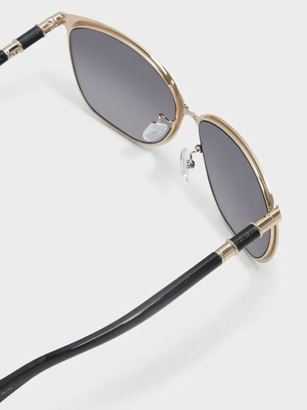 Women Oversized Square Sunglasses 8211 Black CHARLES and KEITH Square