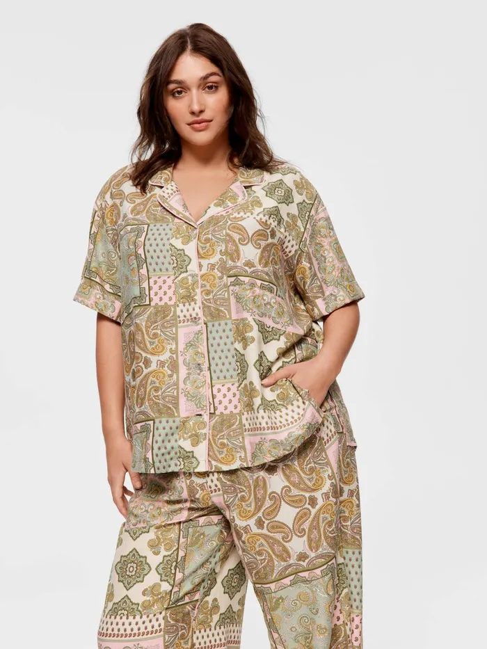 Women PA Plus Paisley Fashion Shirt Multi Peter Alexander Tops